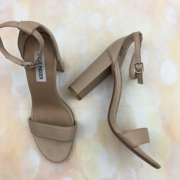Steve Madden Shoes - Steve Madden carrson blush nude ankle strap sandal